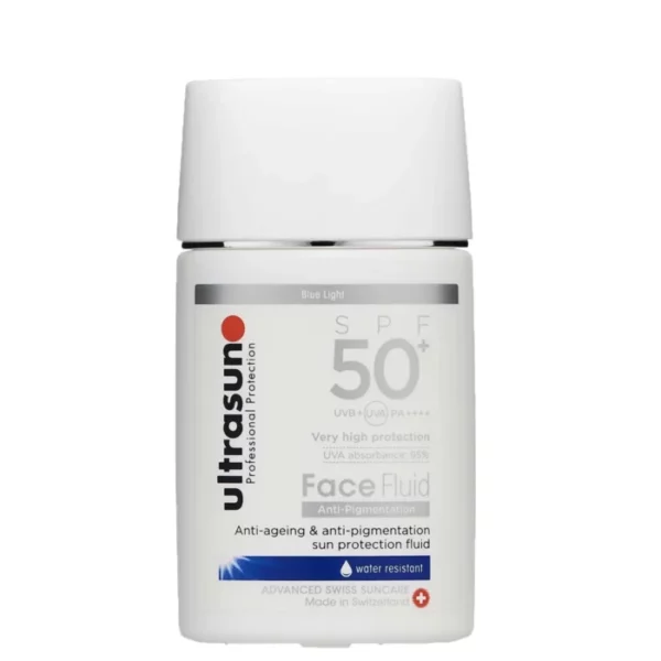 ULTRASUN face fluid anti pigmentation blue light spf50 40ml