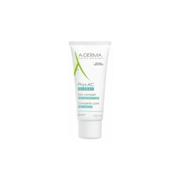 A-DERMA PHYS-AC GLOBAL Soin visage complet anti-imperfections