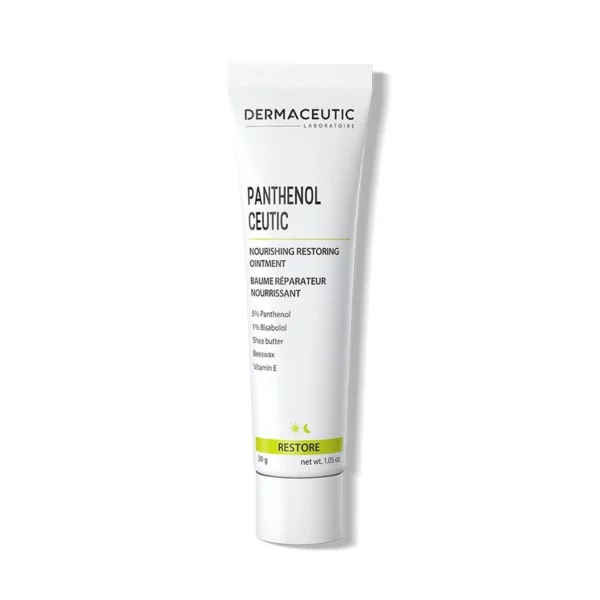 DERMACEUTIC PANTHENOL CEUTIC Baume réparateur Nourrissant, 30G