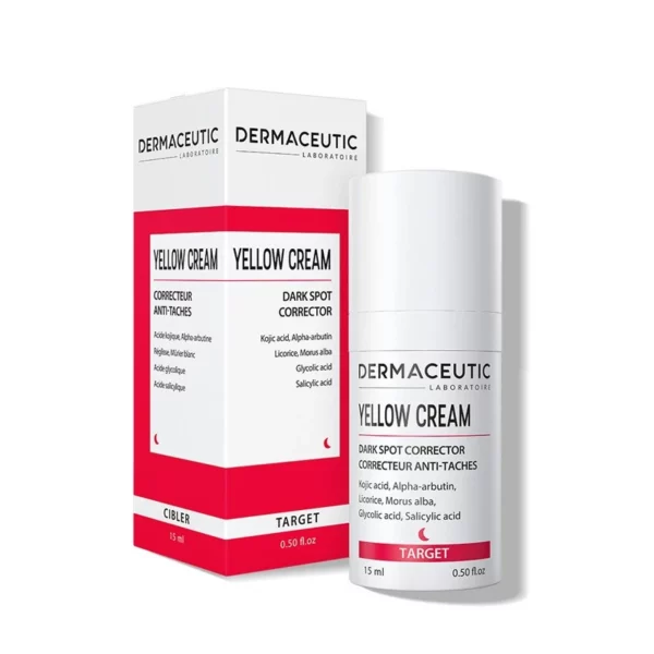 DERMACEUTIC YELLOW CREAM CONCENTRÉ DÉPIGMENTANT 15ML