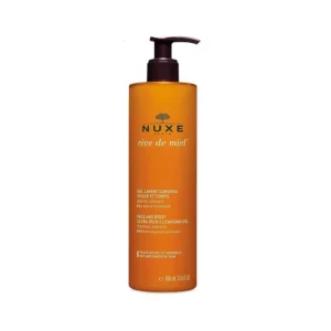 NUXE Rêve de miel Gel Lavant Surgras Visage et Corps, 400ml
