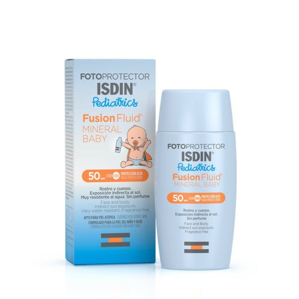 ISDIN Fotoprotector Fluid Mineral Baby SPF50