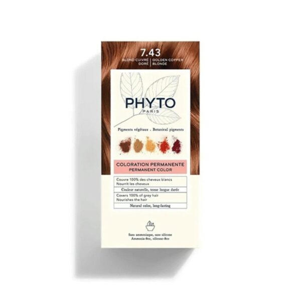 Phyto PhytoColor N° 7.43 Blond Cuivré Doré