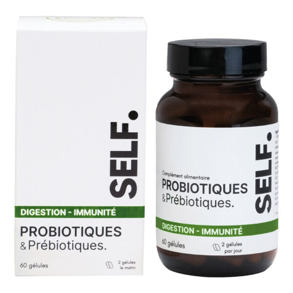 Self Nutricare PROBIOTIQUES & Prebiotiques 60 Gelules