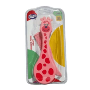 BABY PUR BROSSE ET PEIGNE GIRAFE 0M+ 79003