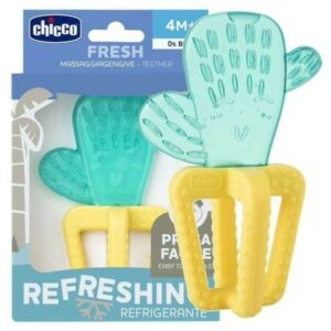 CHICCO ANNEAU DE DENTITION REFRIGERANT AVEC EAU CACTUS 4M+