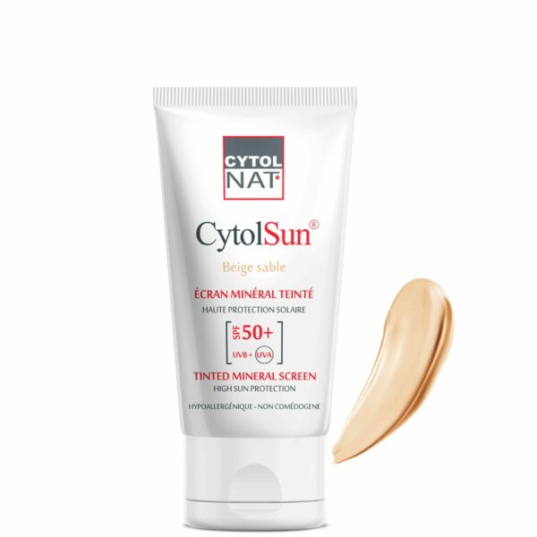 CYTOL CYTOLNAT CYTOLSUN ECRAN SPF50+ TEINTE BEIGE SABLE