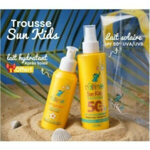 ESTHELLE CALINO ECRAN BEBE ET ENFANTS 200ML+APRES SOLEIL 120ML GRATUIT +TROUSSE OFFERT