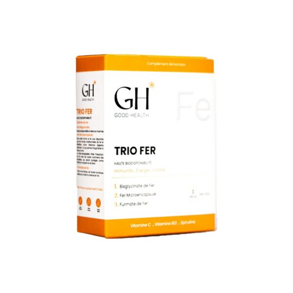 GOOD HEALTH TRIO FER 30 GELULES