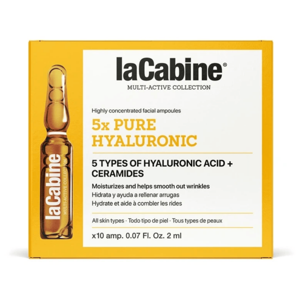 LACABINE 5X PURE HYALURONIC AMPOULE 10X2ML