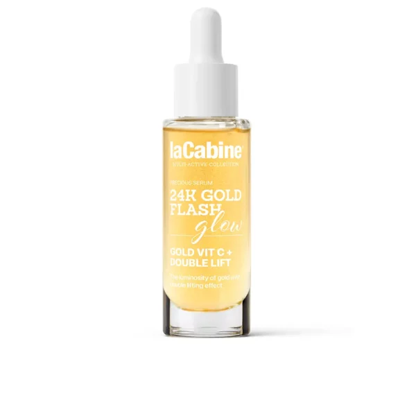 La Cabine Sérum 24K Gold Flash Glow Soin du Visage Raffermissant 30ml