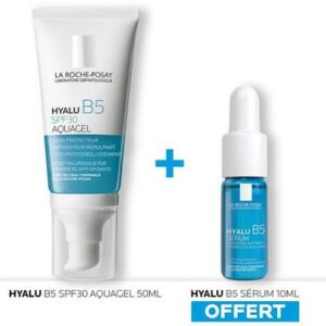 La Roche-Posay Hyalu B5 Aquagel SPF30 Crème anti-photo-âge 50 ml + mini sérum offert 10 ml