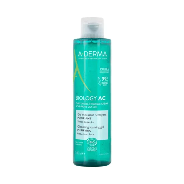 A-DERMA BIOLOGY AC GEL MOUSSANT PURIFIANT 200ML