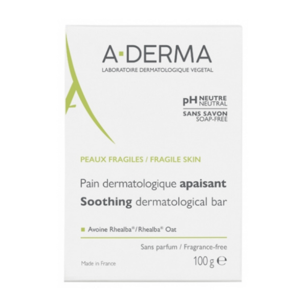 A-DERMA PAIN DERMATOLOGIQUE APAISANT 100G