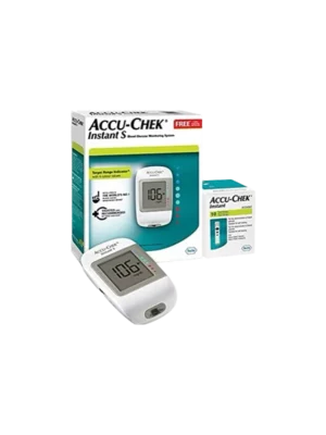 Coffret Accuchek Instant - Appareil + 60 bandelettes