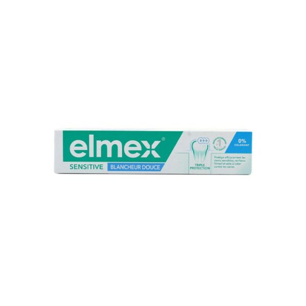 Elmex Dentifrice Sensitive Blancheur