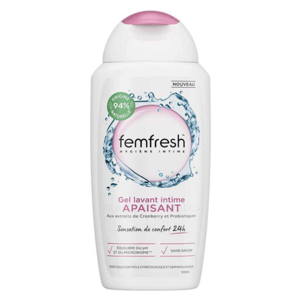 FEMFRESH GEL LAVANT INTIME APAISANT 250ML
