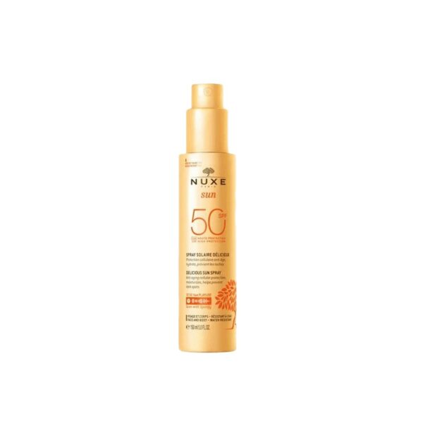 NUXE SUN SPRAY SOLAIRE VISAGE ET CORPS SPF 50+ 150ML