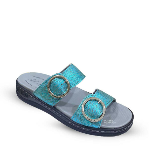 STI Orthopedic - claquette orthopédique femme AP01 – Turquoise