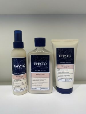 Routine PHYTO Réparation Intense – Cheveux Abîmés