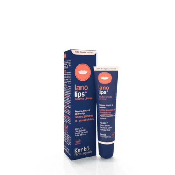 Kenko Lanolips - Baume à lèvres réparateur intensif - 15ml