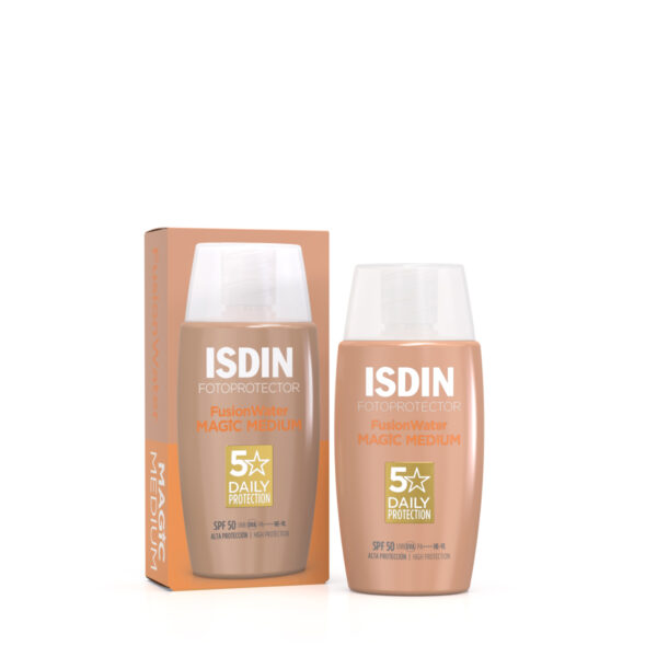 ISDIN PHOTOPROTECTION ECRAN SOLAIRE FUSION WATER MAGIC MEDIUM SPF50+ 50ML