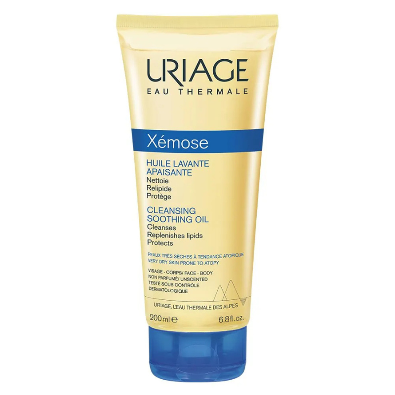 URIAGE XEMOSE HUILE LAVANTE APAISANTE PEAUX TRES SECHES A TENDANCE ATOPIQUE 200ML