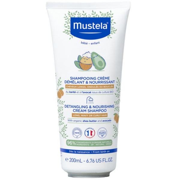 MUSTELA SHAMPOING CREME DEMELANT ET NOURRISSANT 200ML