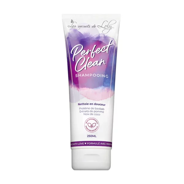 LES SECRET DE LOLY PERFECT CLEAN - SHAMPOOING CHEVEUX BOUCLES ONDULES 250ML