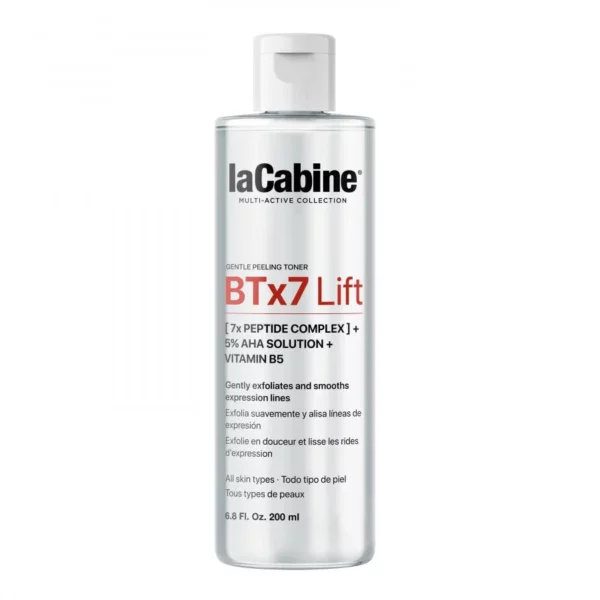 LACABINE LOTION TONIQUE EXFOLIANTE POUR LE VISAGE BTx7 LIFT 200ML