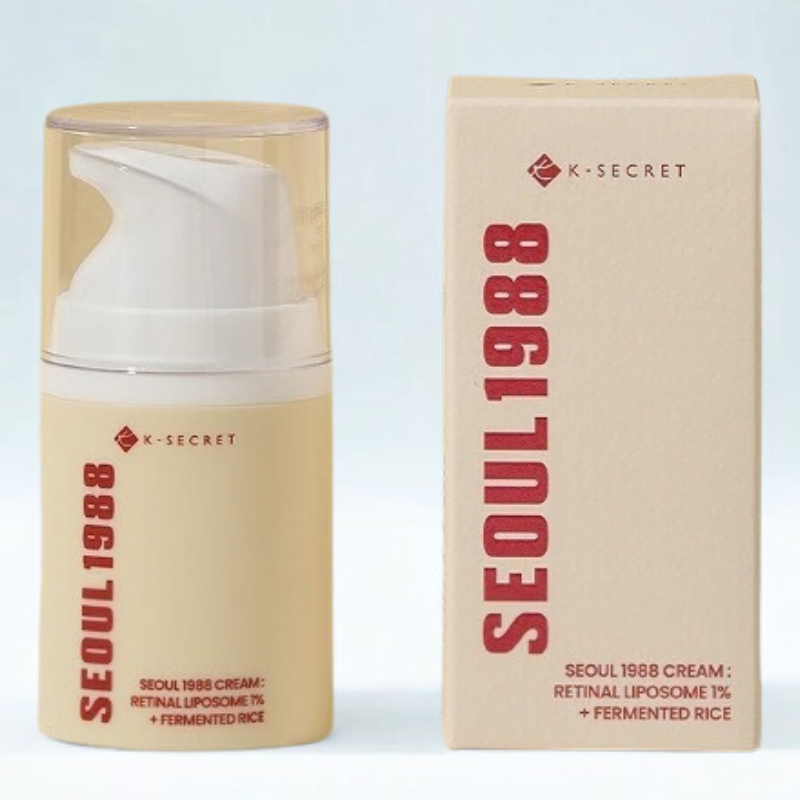 search K-SECRET SEOUL 1988 CREME LIPOSOMES DE RETINAL 1%+RIZ FERMENTE 50ML