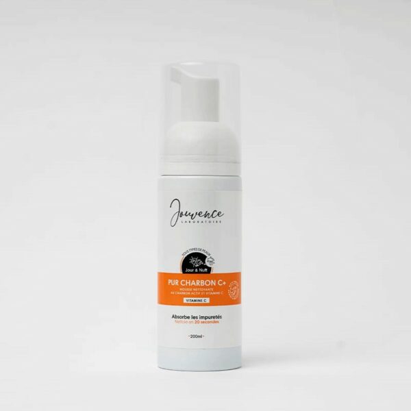 JOUVENCE MOUSSE PUR CHARBON C+ 150ML