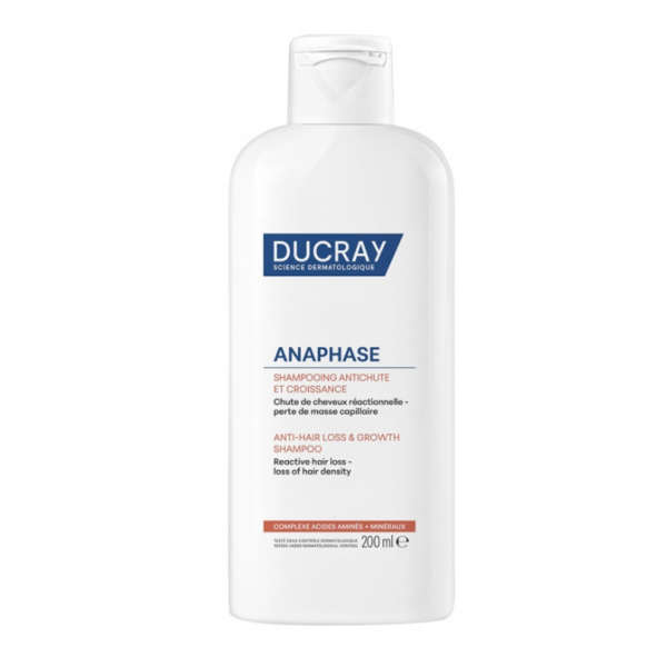 DUCRAY ANAPHASE SHAMPOING ANTI CHUTE ET CROISSANCE 200ML (CHUTE REACTIONNELLE)