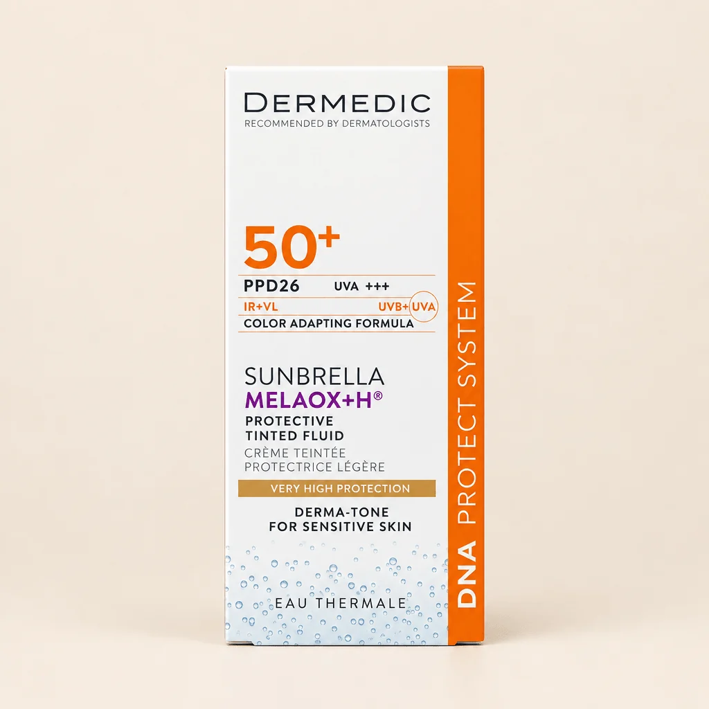 DERMEDIC SUNBRELLA MELAOX+ H FLUIDE TEINTE SPF 50+