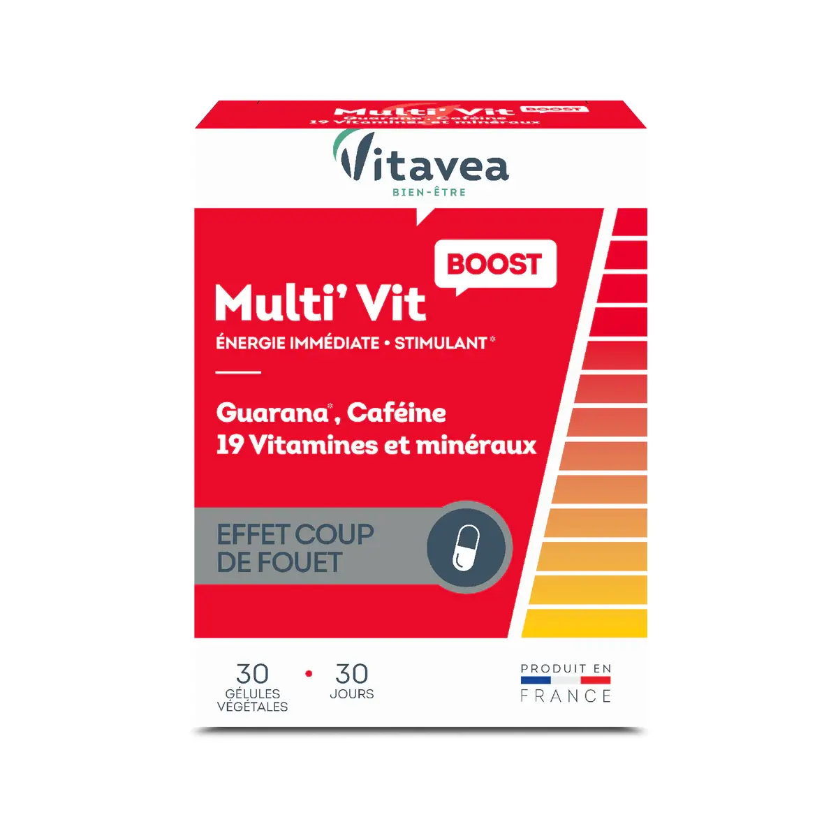 VITA VEA MULTI VIT BOOST ENERGIE IMMEDIATE STIMULANT 30 GELULES